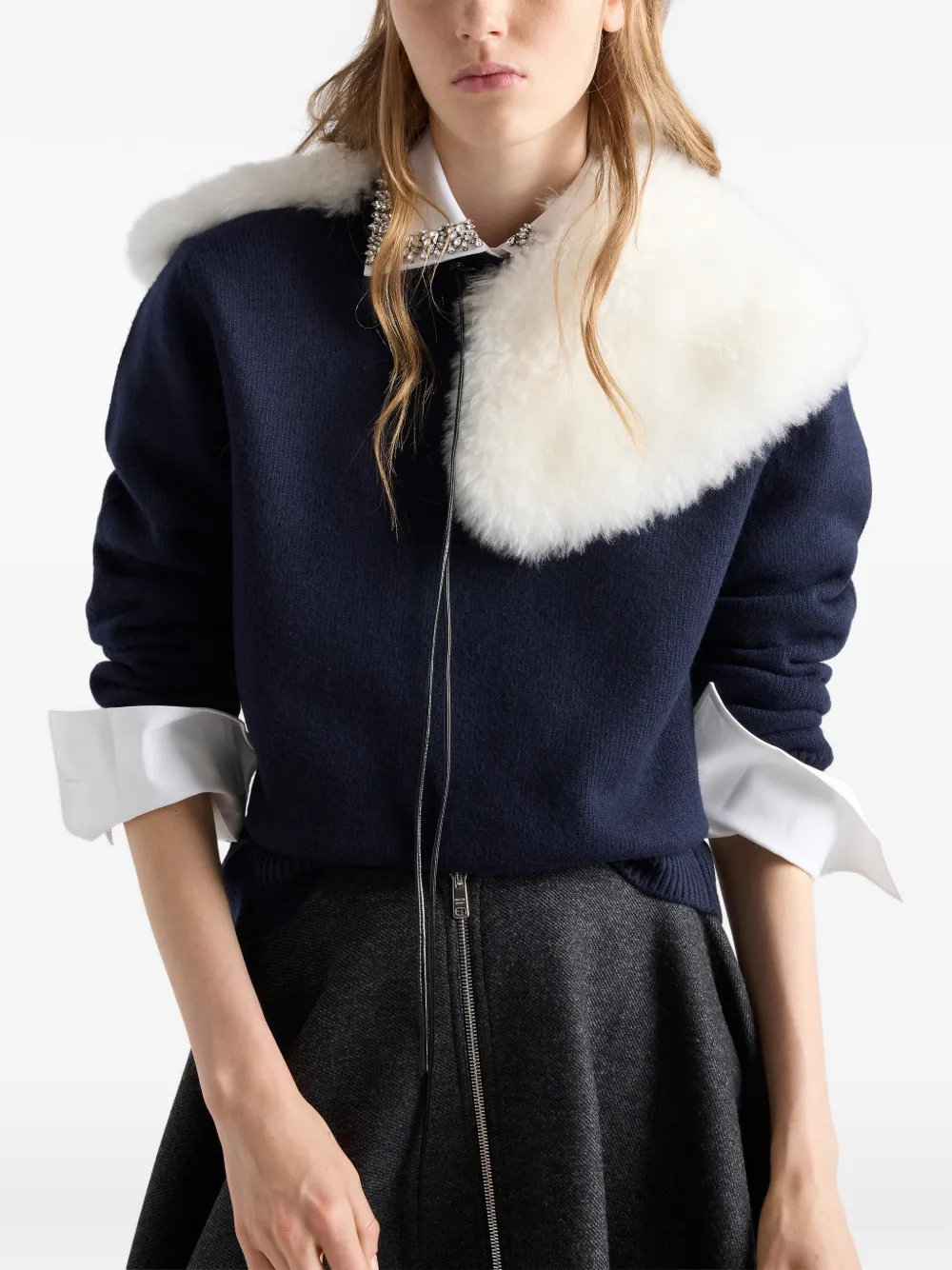 Prada Popeline overhemd Blauw