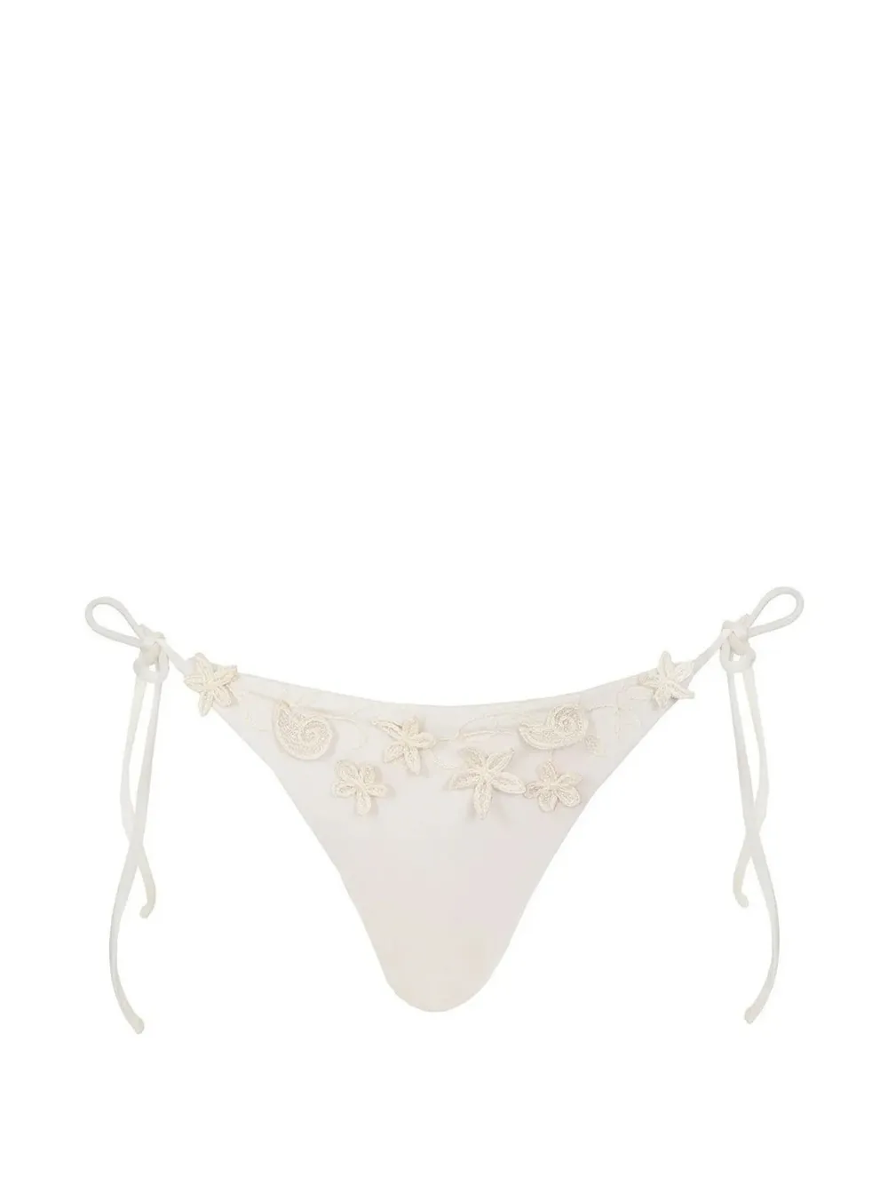 Agua Bendita Alegría bikini bottoms - Weiß