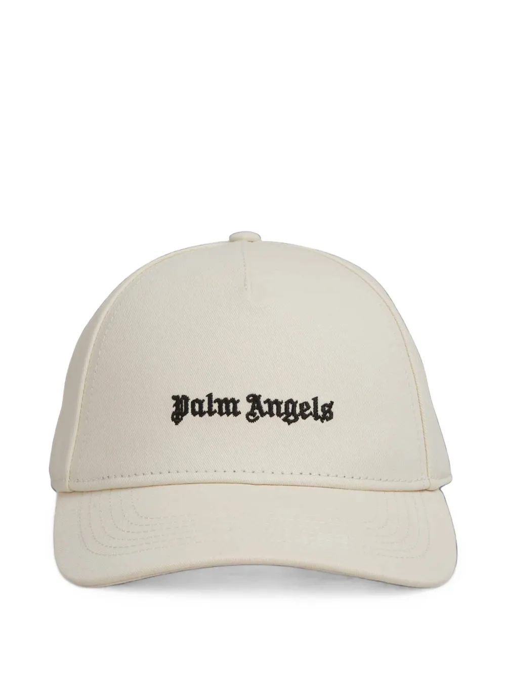 Palm Angels logo-embroidered baseball cap - Nude