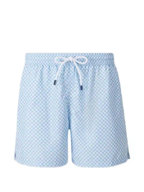 Fedeli polka-dot print swim shorts