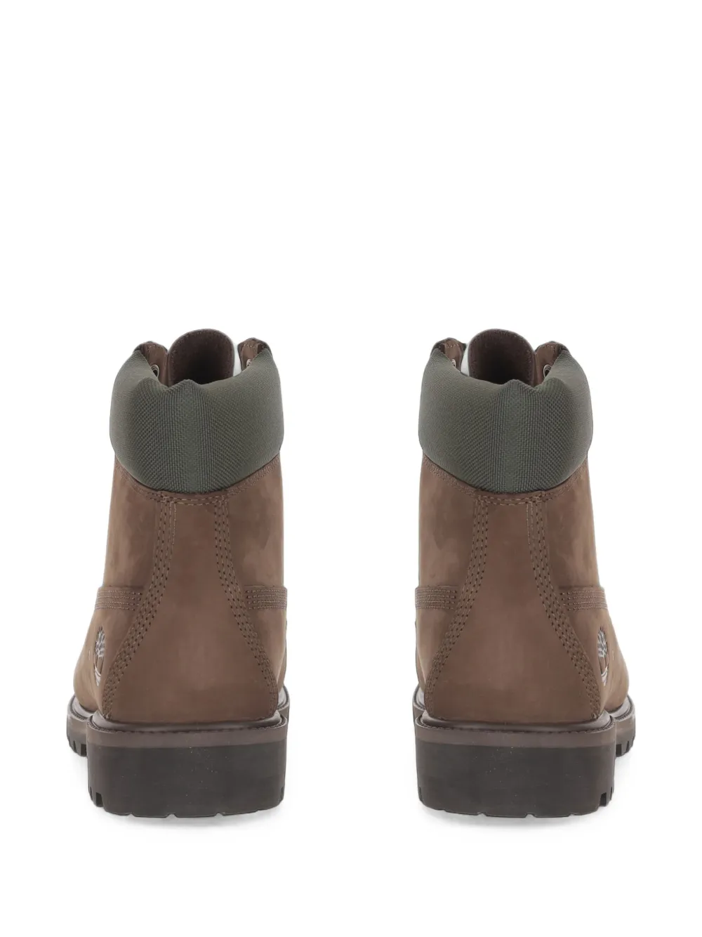 Timberland Veterlaarzen met logo-reliëf Bruin