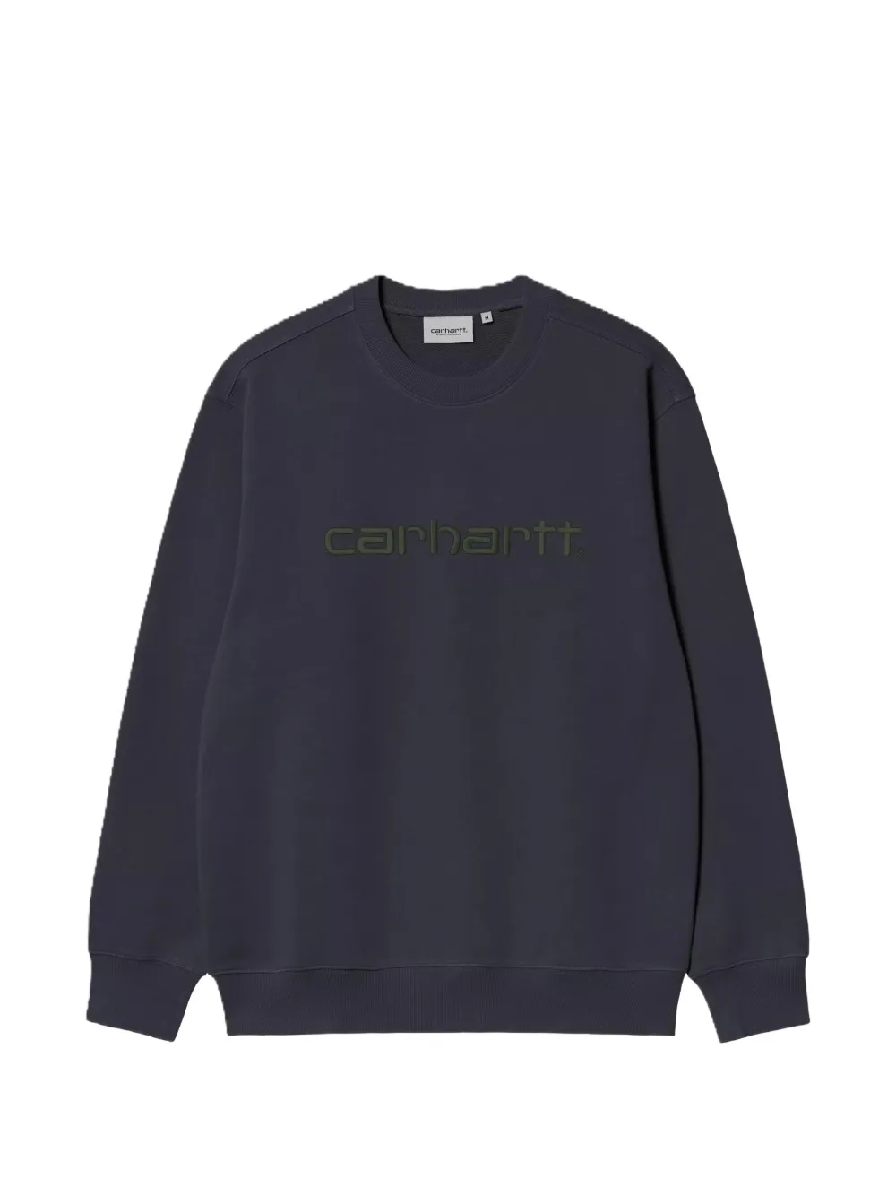 Carhartt WIP logo-embroidered crew-neck sweater - Blu