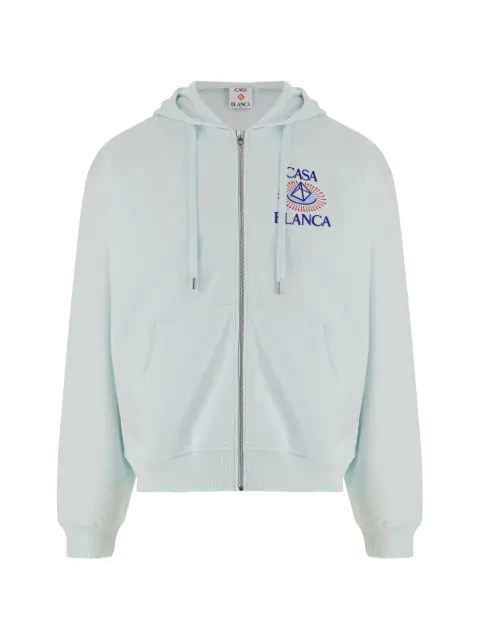 Casablanca Celestial Pyramid zip-up hoodie