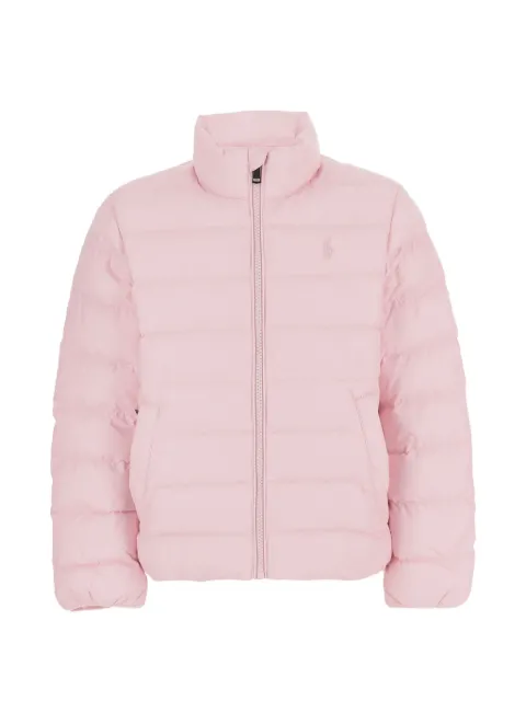 POLO RALPH LAUREN KIDS quilted Pony-motif jacket