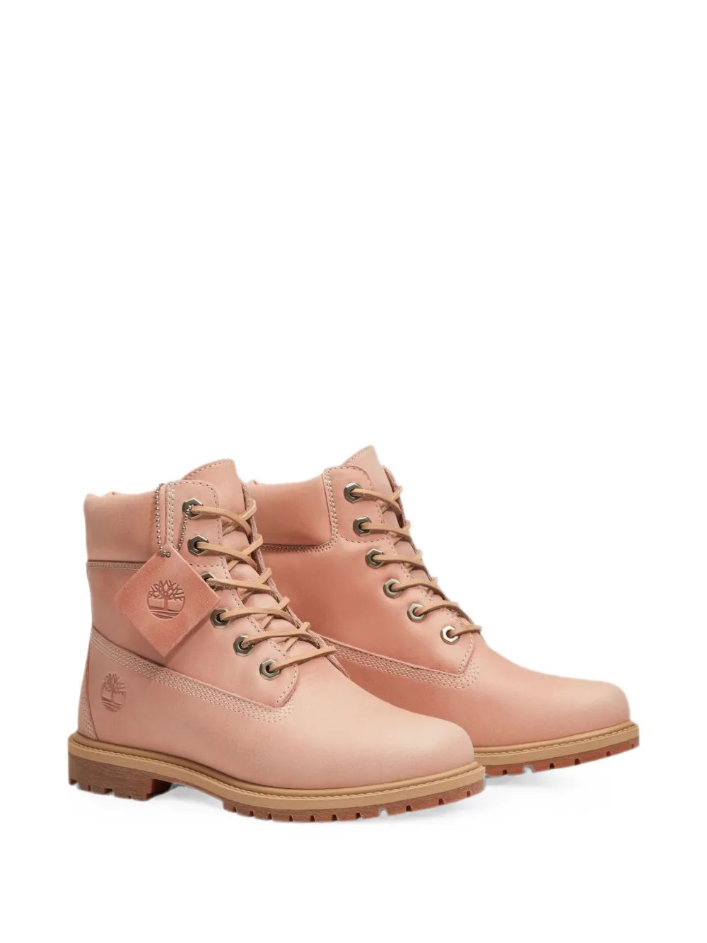 Timberland Premium 6-Inch leren enkellaarzen Roze