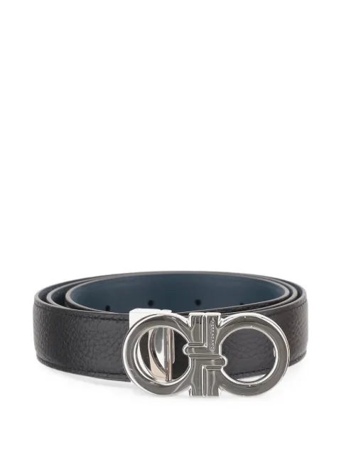 Ferragamo ceinture Gancini à design réversible
