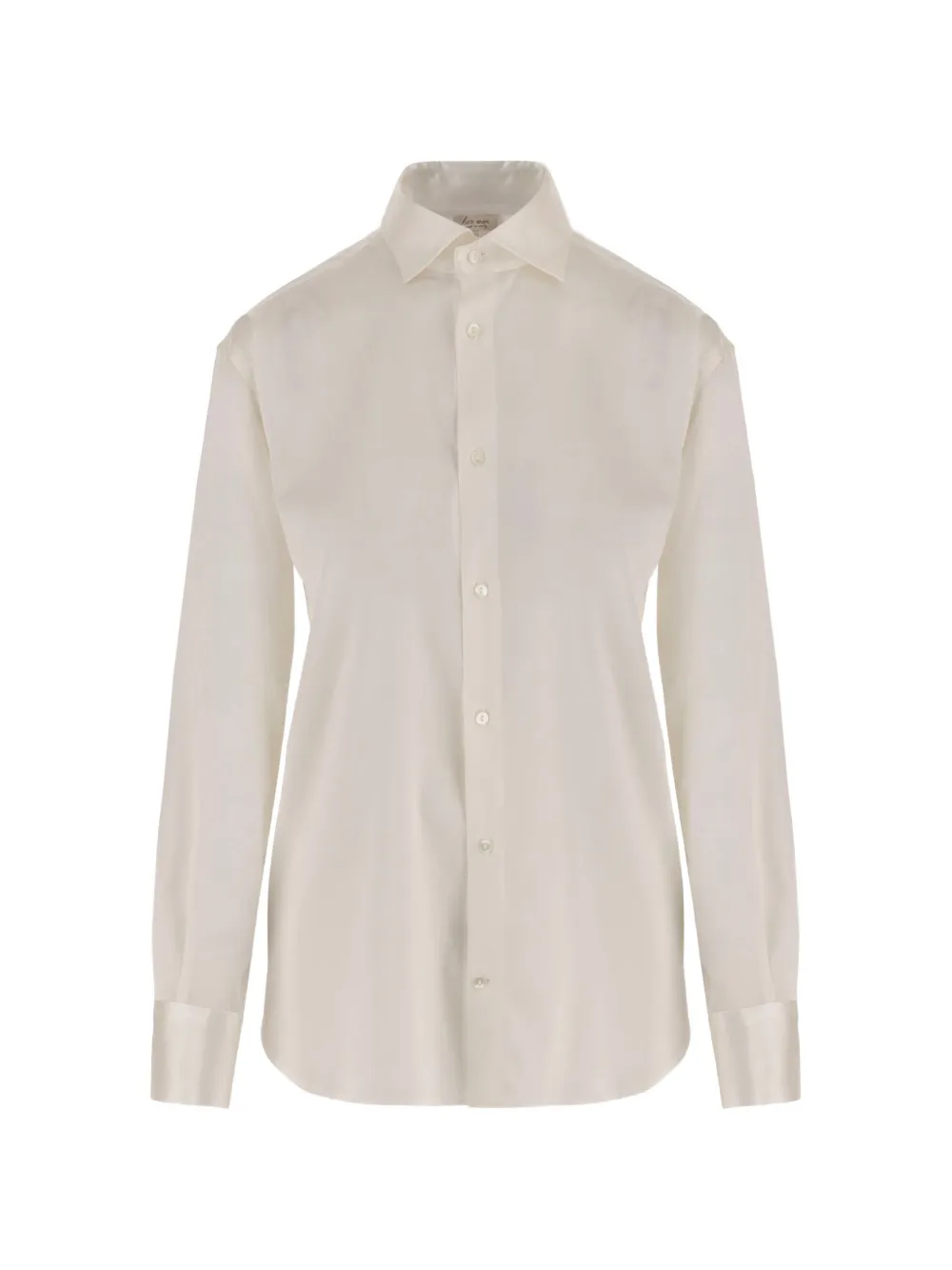 Her Shirt button-up long-sleeve shirt - Weiß