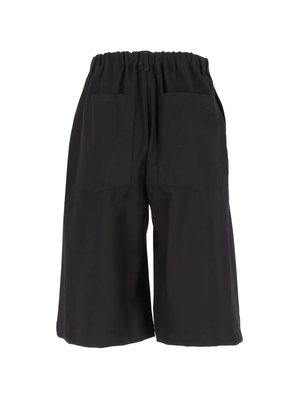 Barena Geplooide shorts Zwart