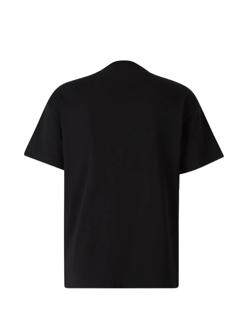 Palm Angels T-shirt met logoprint Zwart