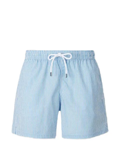 Fedeli Madeira striped swim shorts