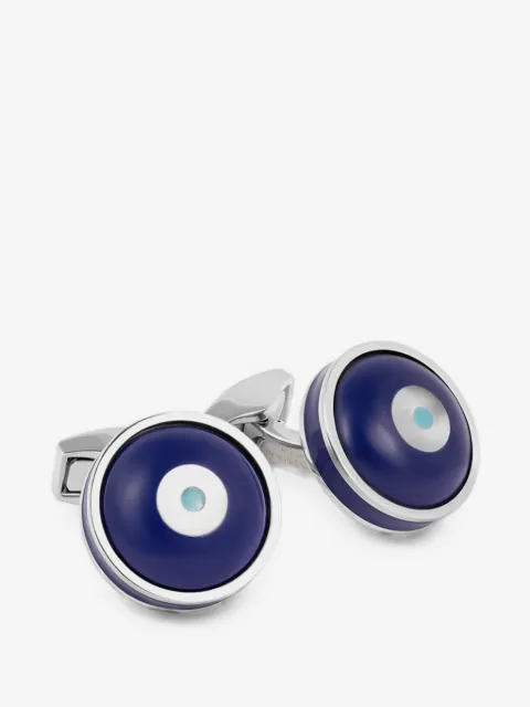 Tateossian Milos Evil Eye cufflinks