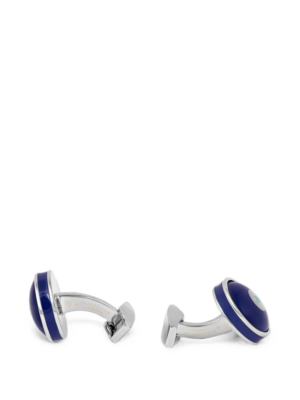 Tateossian Milos Evil Eye manchetknopen Zilver