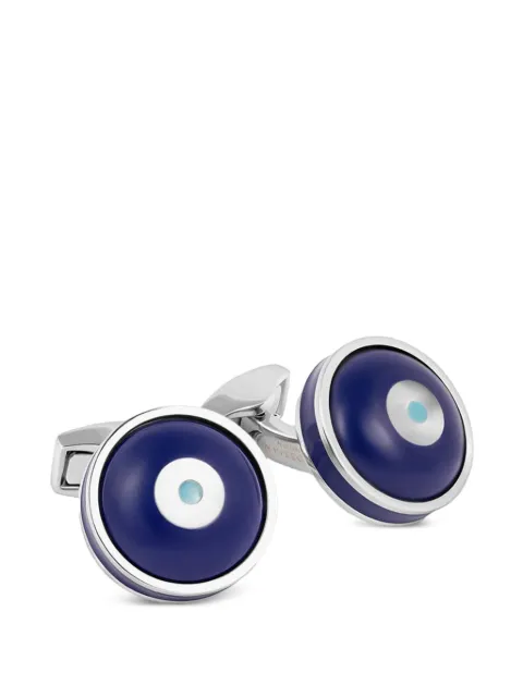 Tateossian Milos Evil Eye cufflinks