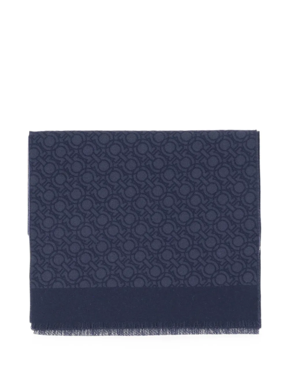 Ferragamo Gancini chain scarf - Blau
