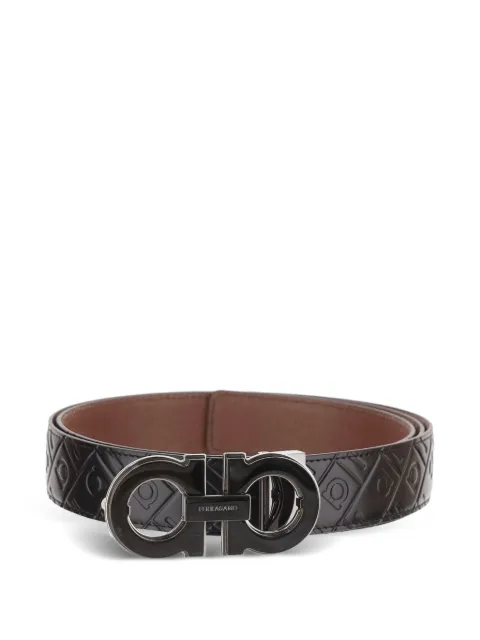 Ferragamo cinturón Gancini reversible