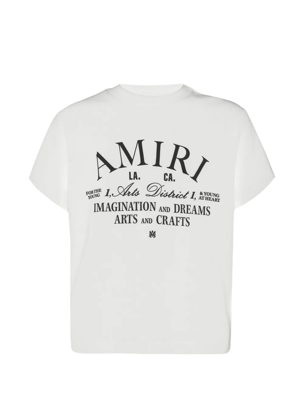 AMIRI KIDS logo-print short-sleeve T-shirt - Bianco
