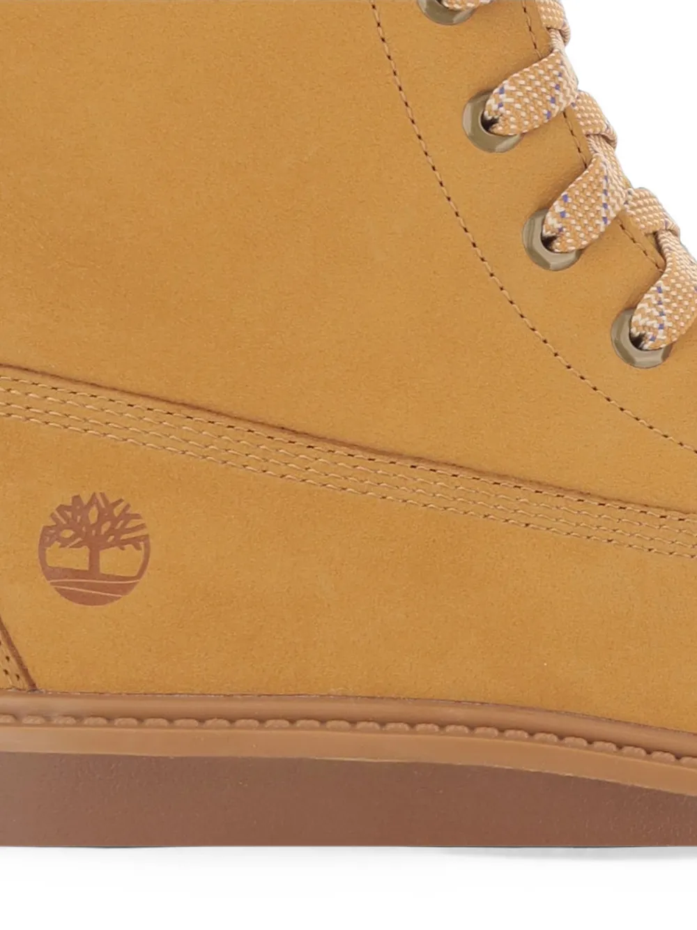 Timberland Mid Stone Street laarzen met plateauzool Geel