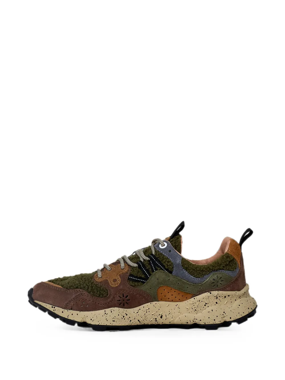 FLOWER MOUNTAIN Yamano 3 suede sneakers Groen