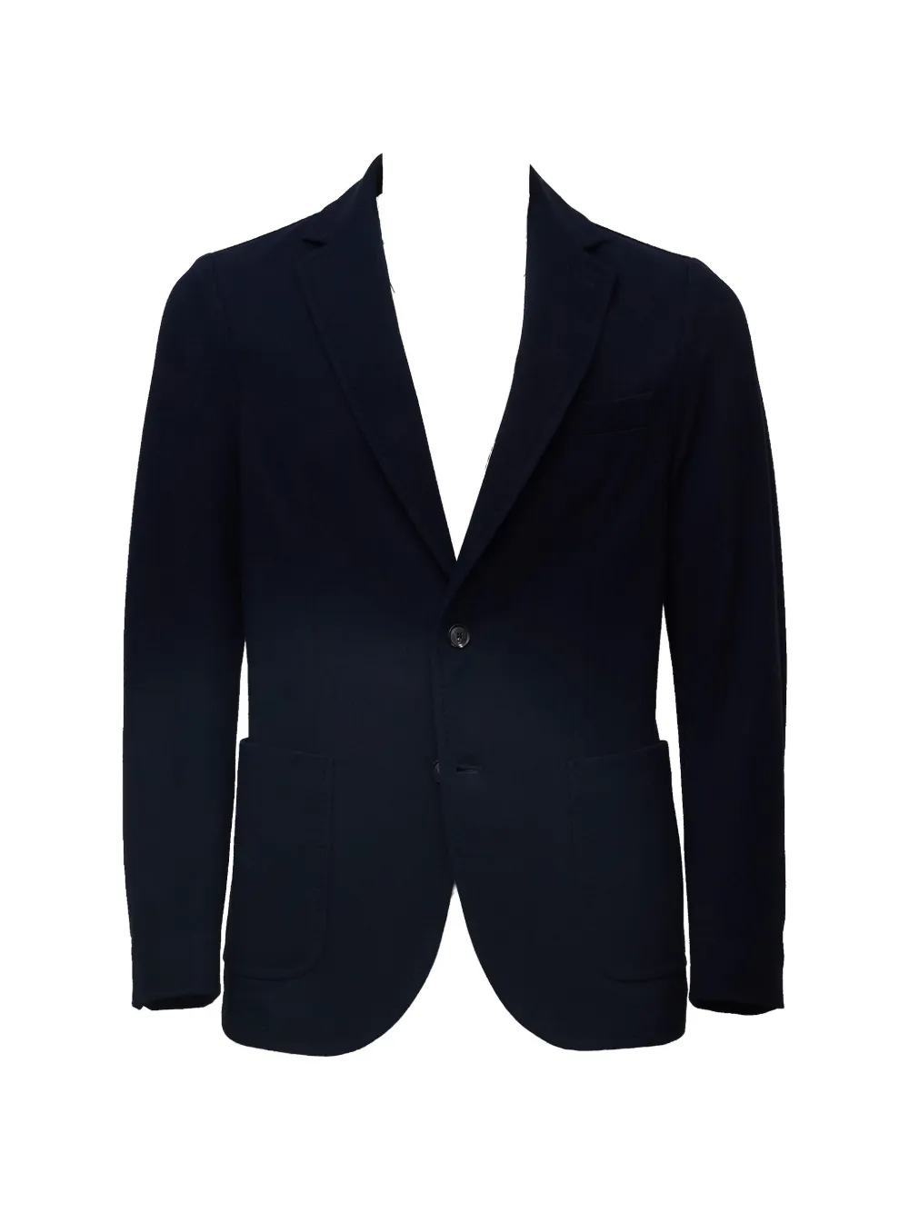 Circolo 1901 fleece notch-lapel cotton blazer - Blau