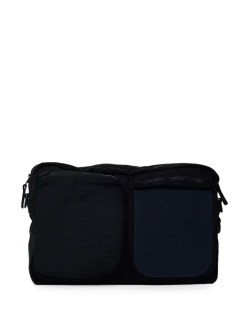 Stone Island 9200006 crossbody bag with pockets and adjustable strap