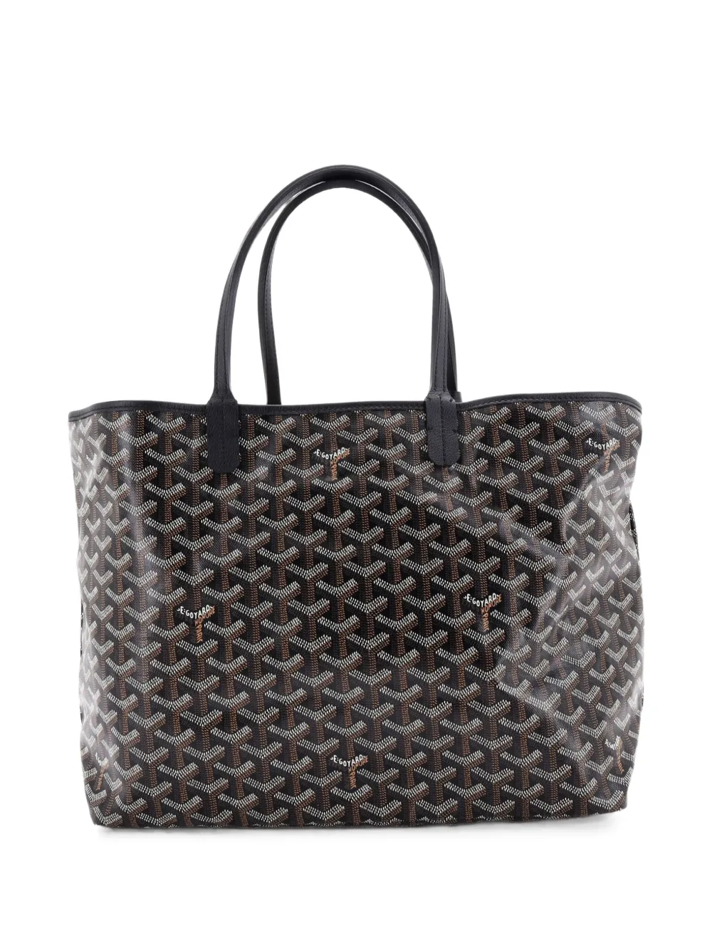 Goyard Pre-Owned Saint Louis Coated Canvas PM tote bag - Nero