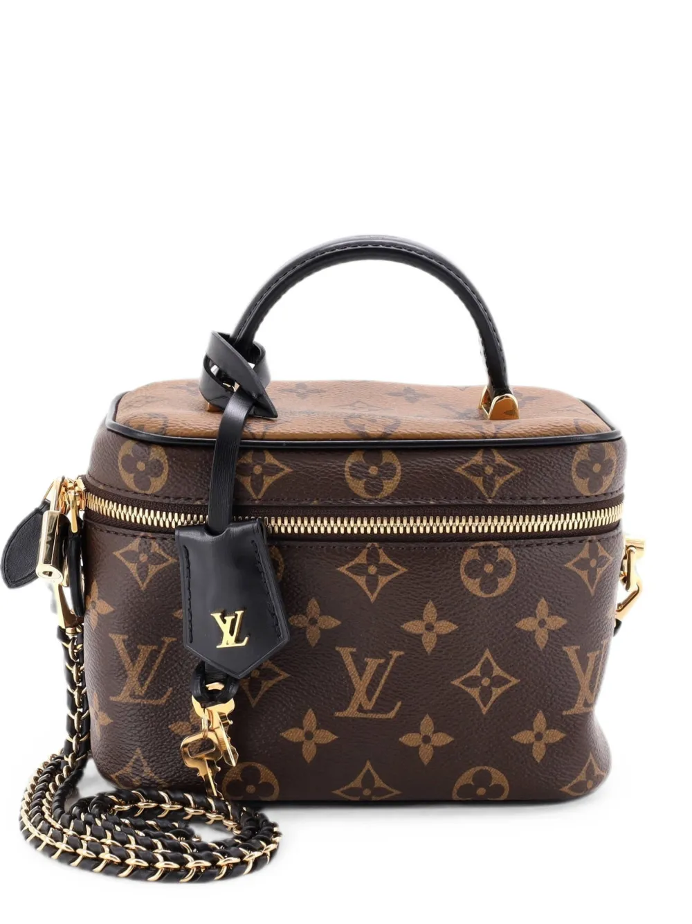 Louis Vuitton Pre-Owned Vanity Handbag Reverse Monogram Canvas PM satchel - Brown