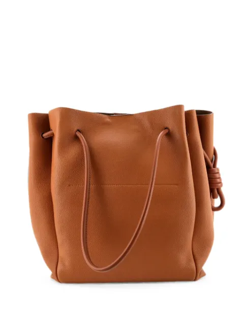 Loewe Pre-Owned Flamenco Knot Leather Large tote bag
