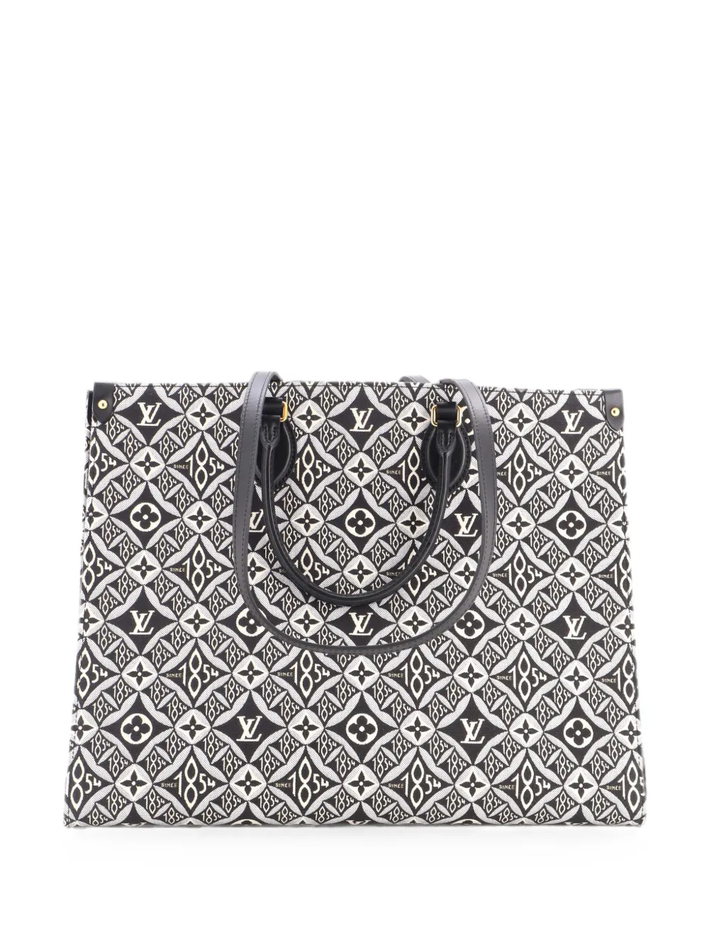 Louis Vuitton Pre-Owned OnTheGo Limited Edition Since 1854 Monogram Jacquard GM tote bag - Schwarz
