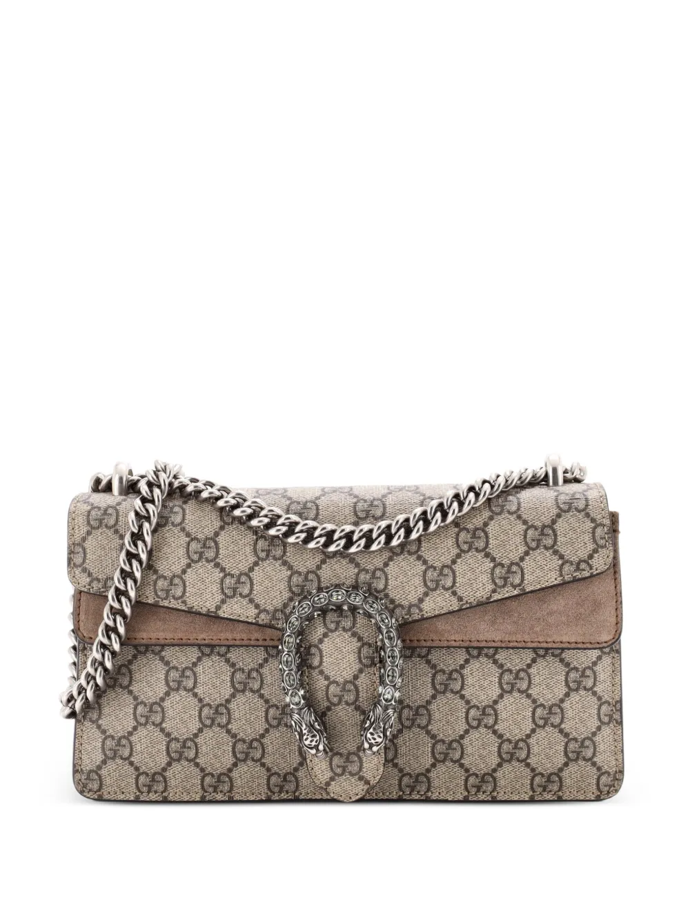 Gucci Pre-Owned Dionysus Bag GG Coated Canvas Small shoulder bag - Marrone