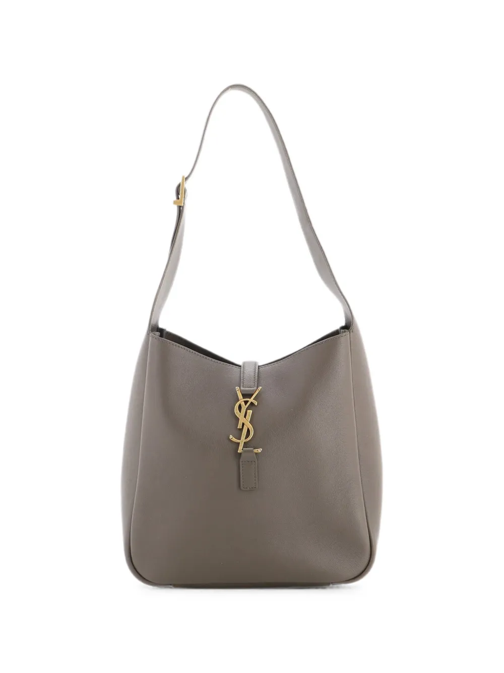 Saint Laurent Pre-Owned Le 5 a 7 Supple Leather Small hobo bag - Verde