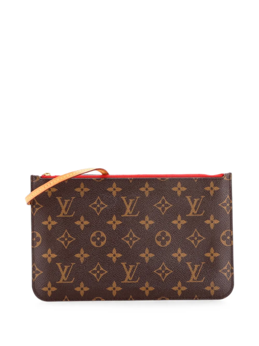 Louis Vuitton Pre-Owned Neverfull Pochette Monogram Canvas Large pouch - Marrone