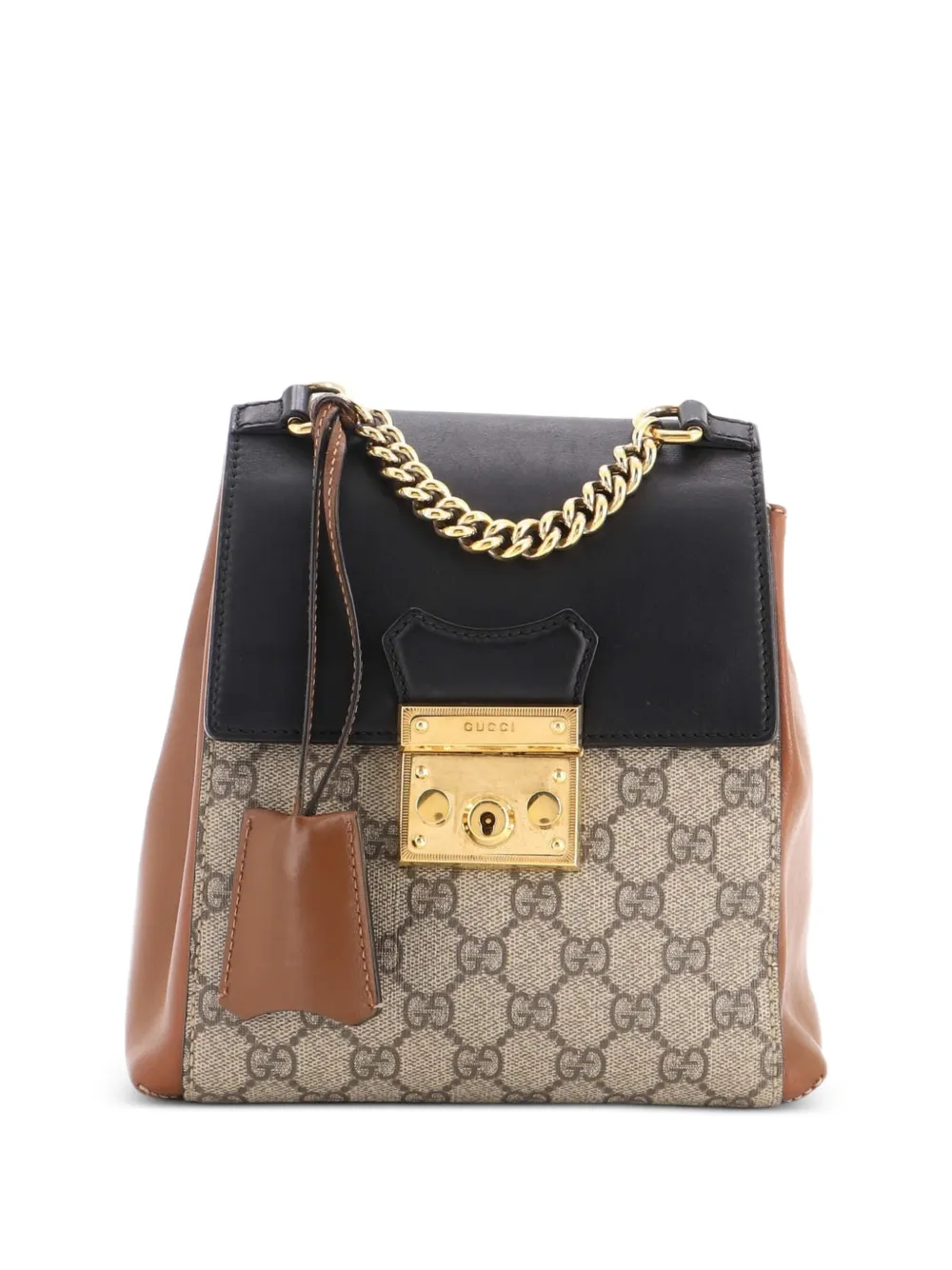 Gucci Pre-Owned パドロック GGコーテッドキャンバス＆レザー ミニ
