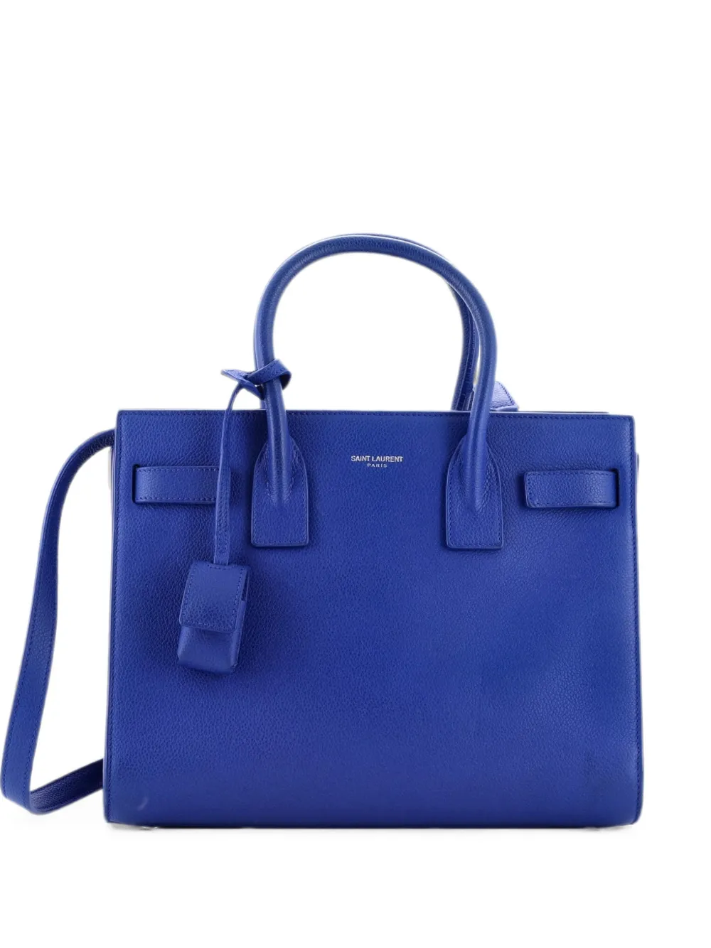Saint Laurent Pre-Owned Sac de Jour Bag Leather Baby tote bag - Blu