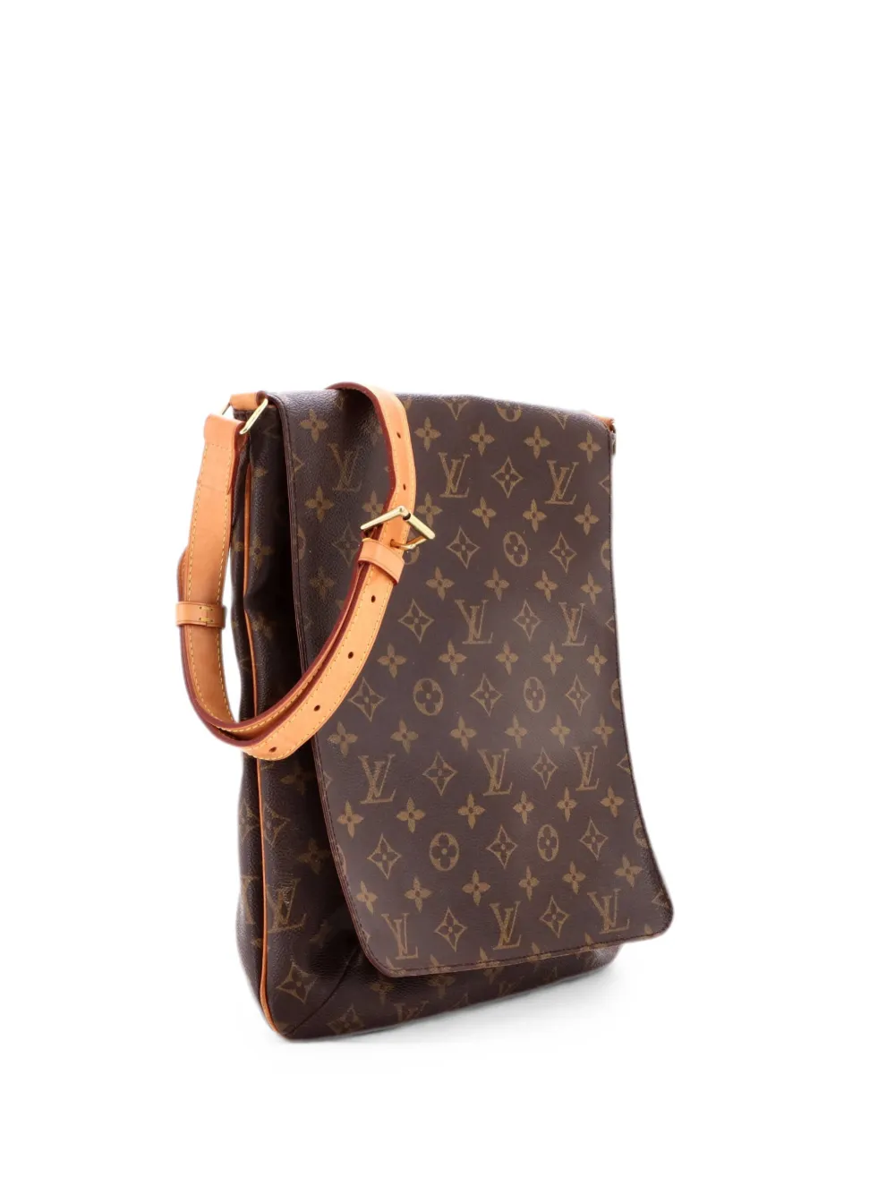 Louis Vuitton Pre-Owned Musette Salsa Handbag Monogram Canvas GM crossbody bag - Marrone