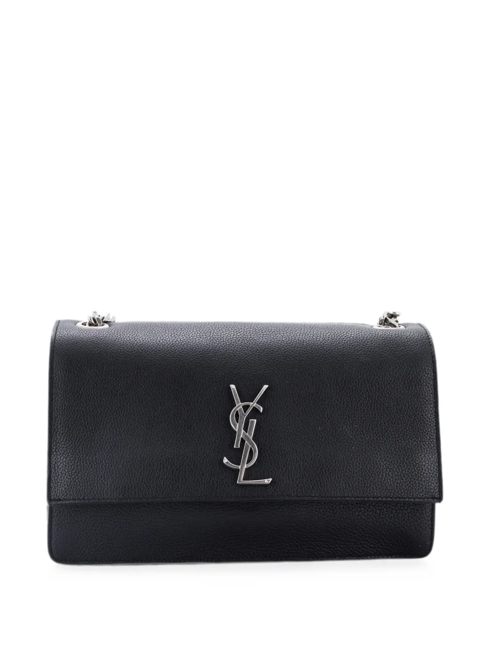 Saint Laurent Pre-Owned Sunset Leather Medium shoulder bag - Nero