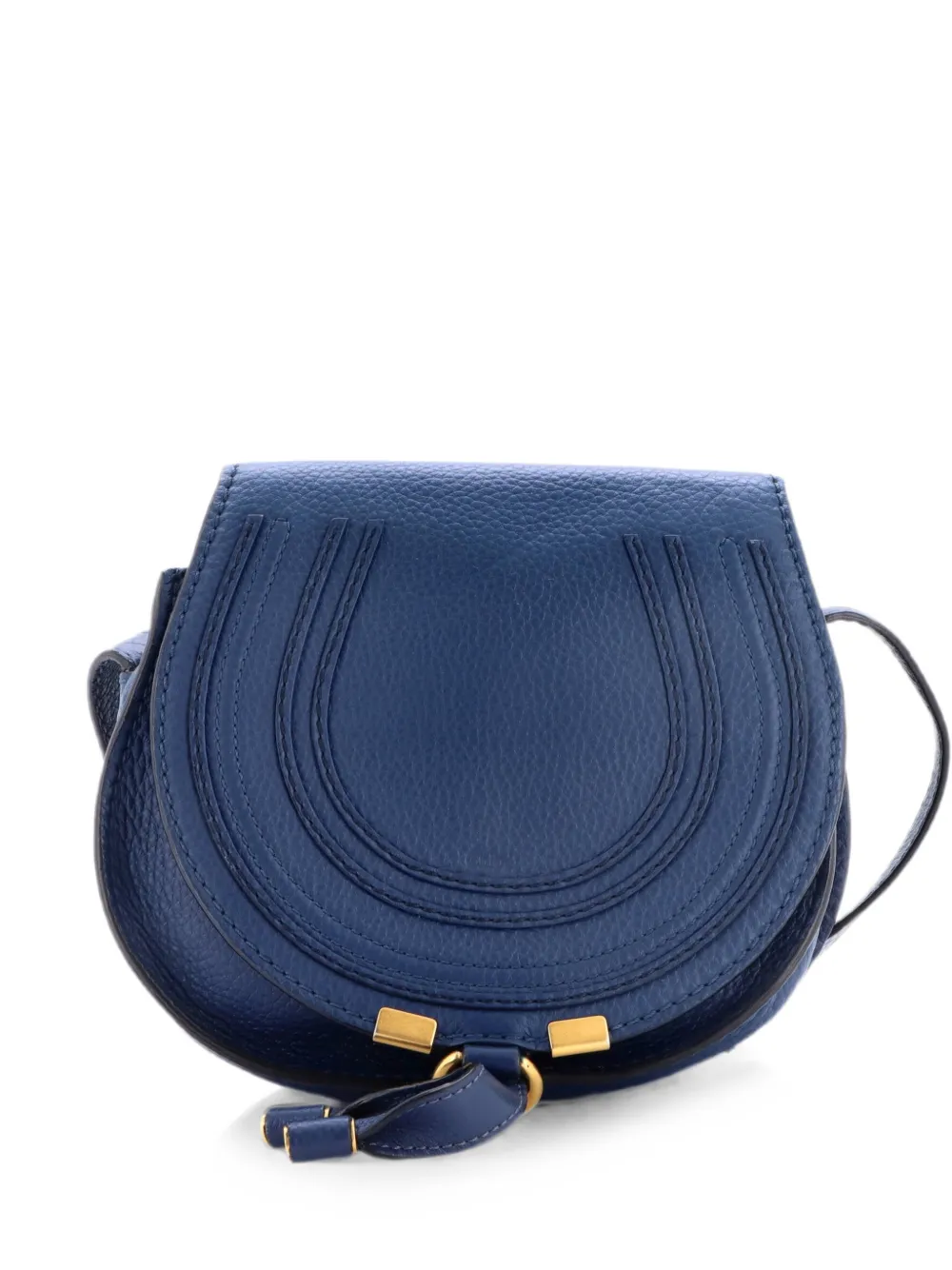 Chloé Pre-Owned Marcie Leather Small crossbody bag - Blau