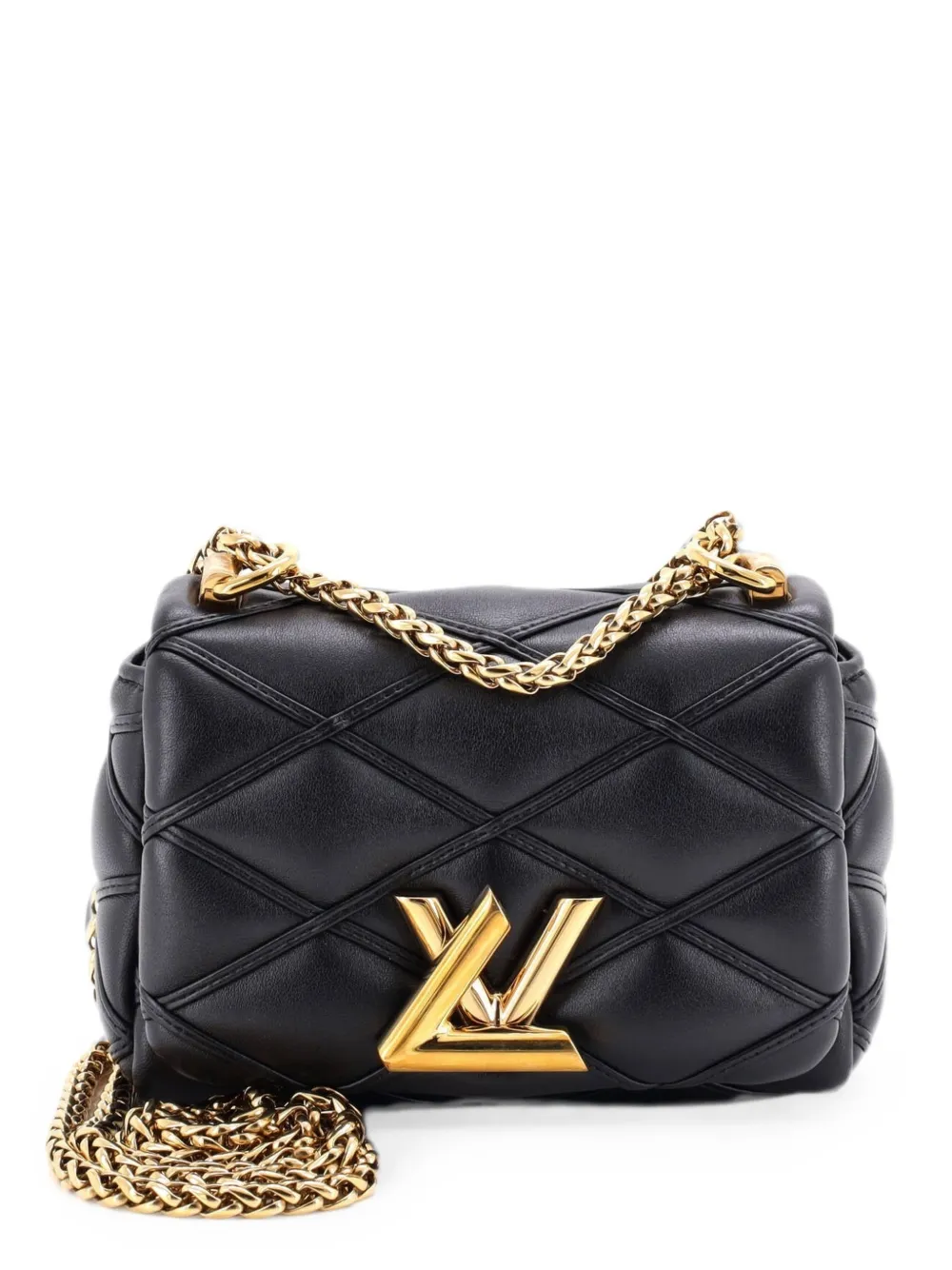 Louis Vuitton Pre-Owned Pico GO-14 Handbag Malletage Leather crossbody bag - Nero