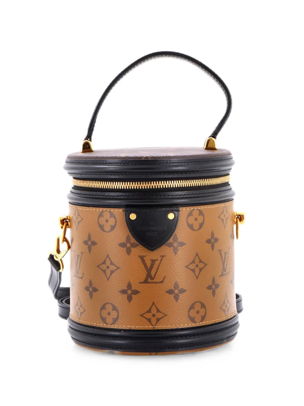 Louis Vuitton Pre-Owned Cannes Handbag Reverse Monogram Canvas satchel - Braun