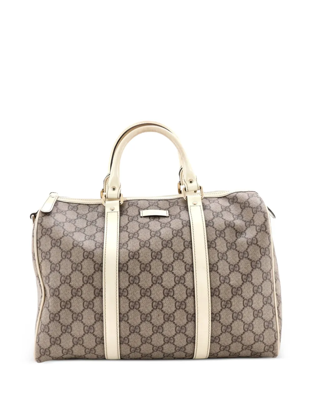 Gucci Pre-Owned Joy Boston Bag GG Coated Canvas Medium satchel - Toni neutri