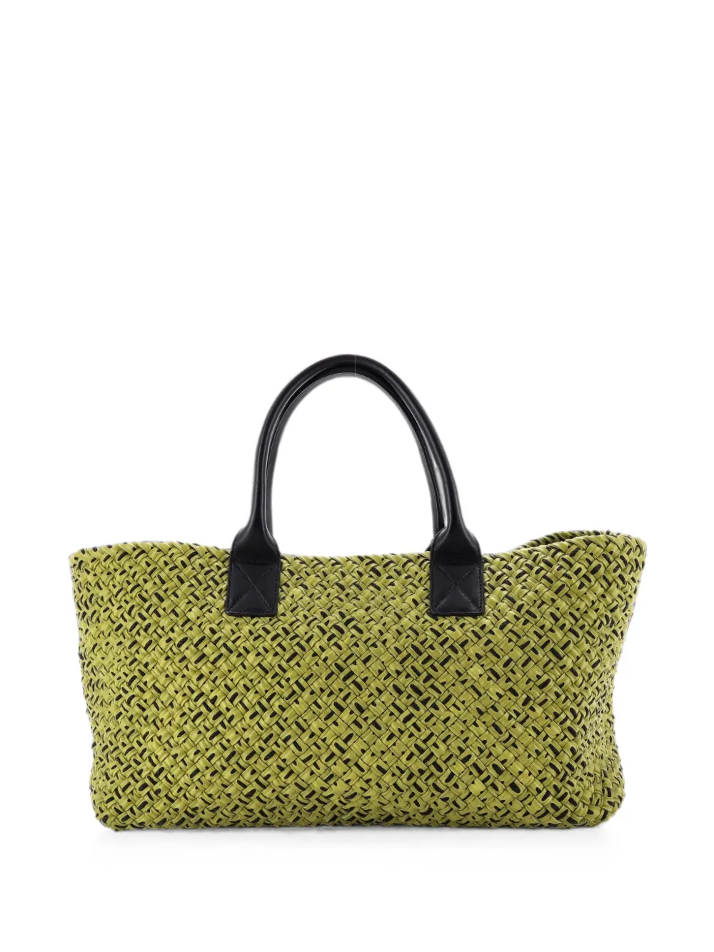 Bottega Veneta Pre-Owned Cabat Intrecciato Leather Medium tote bag - Grün