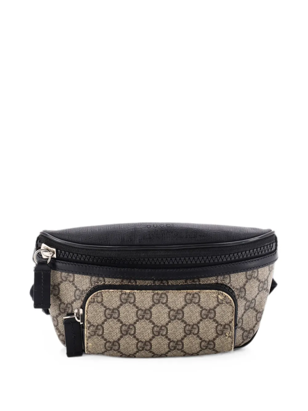 Gucci Pre-Owned Eden Waist Bag GG Coated Canvas Medium belt bag - Nero