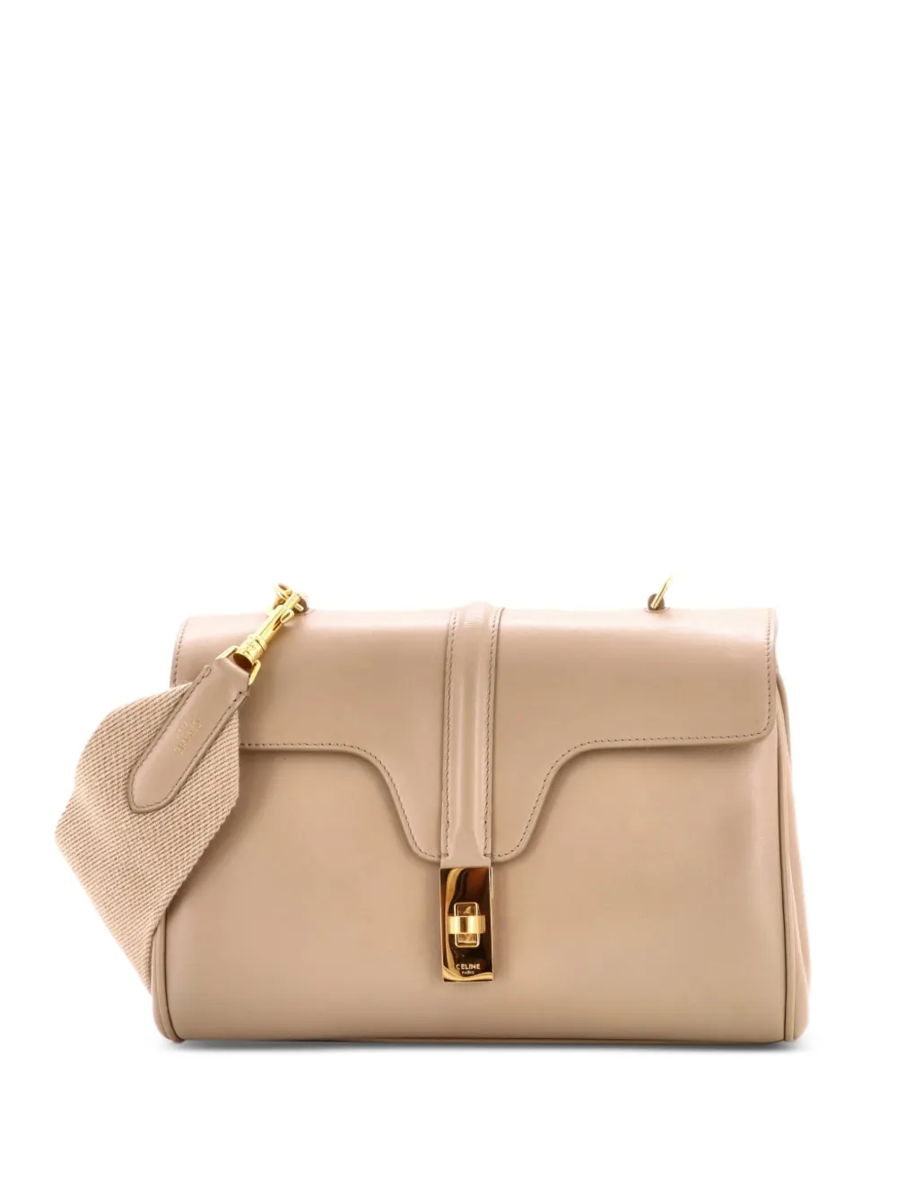 Celine Pre-Owned Soft 16 Bag Smooth Calfskin Teen shoulder bag - Toni neutri