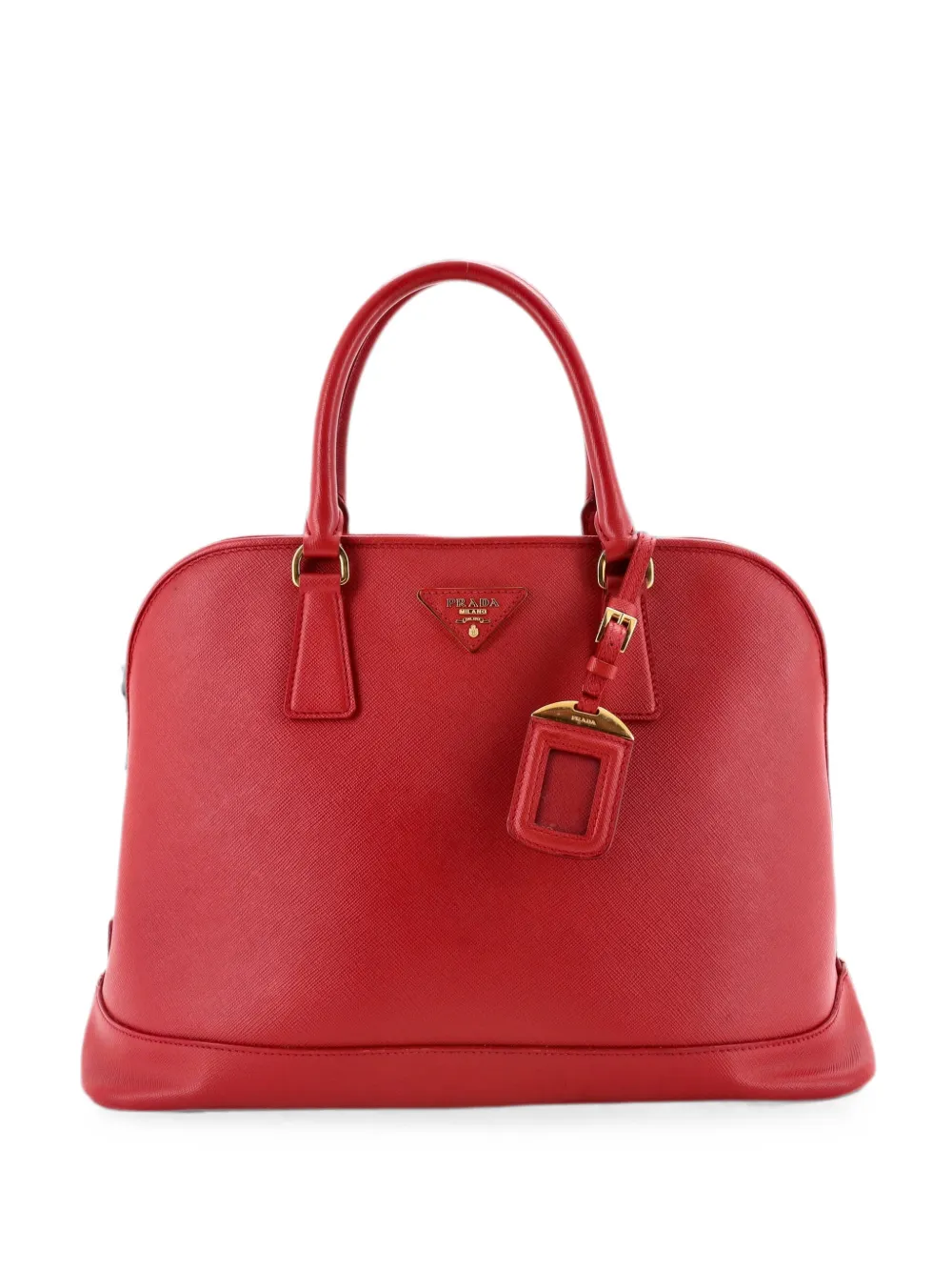 Prada Pre-Owned Open Promenade Bag Saffiano Leather Large tote bag - Rot