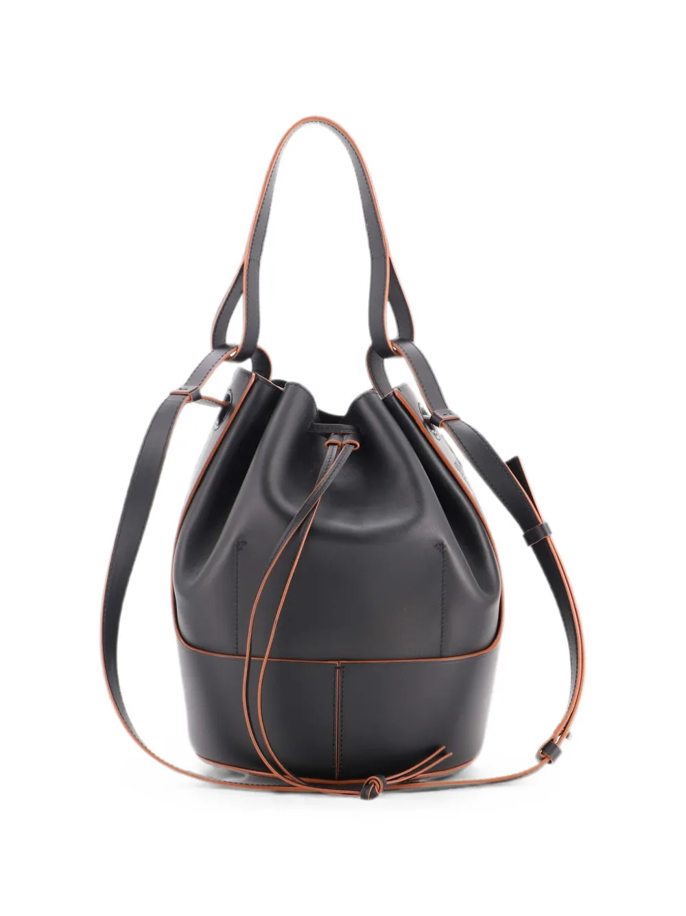 Loewe Pre-Owned Balloon Leather Small bucket bag - Schwarz