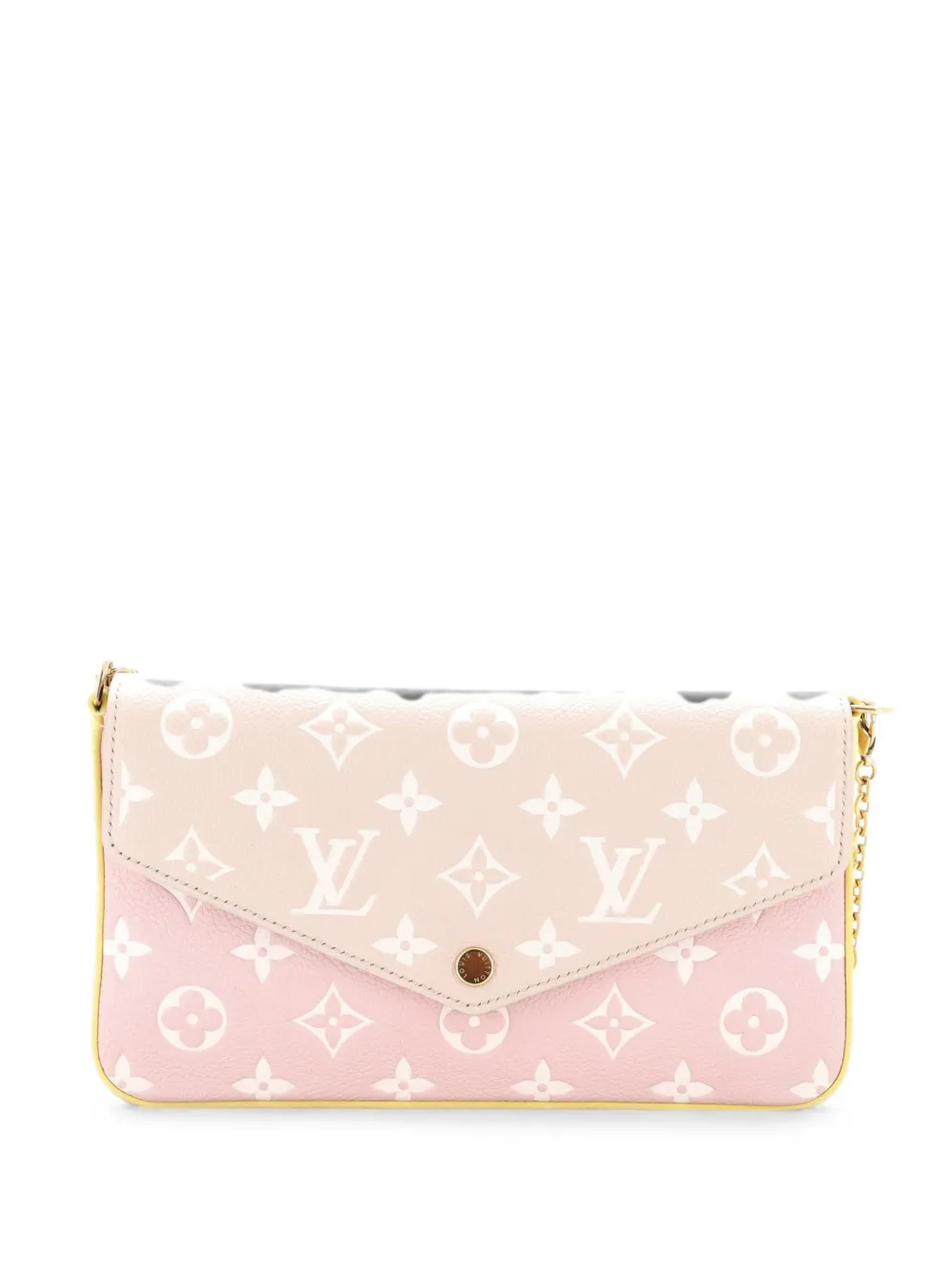 Louis Vuitton Pre-Owned Felicie Pochette Spring in the City Monogram Empreinte Leather clutch bag - Rosa