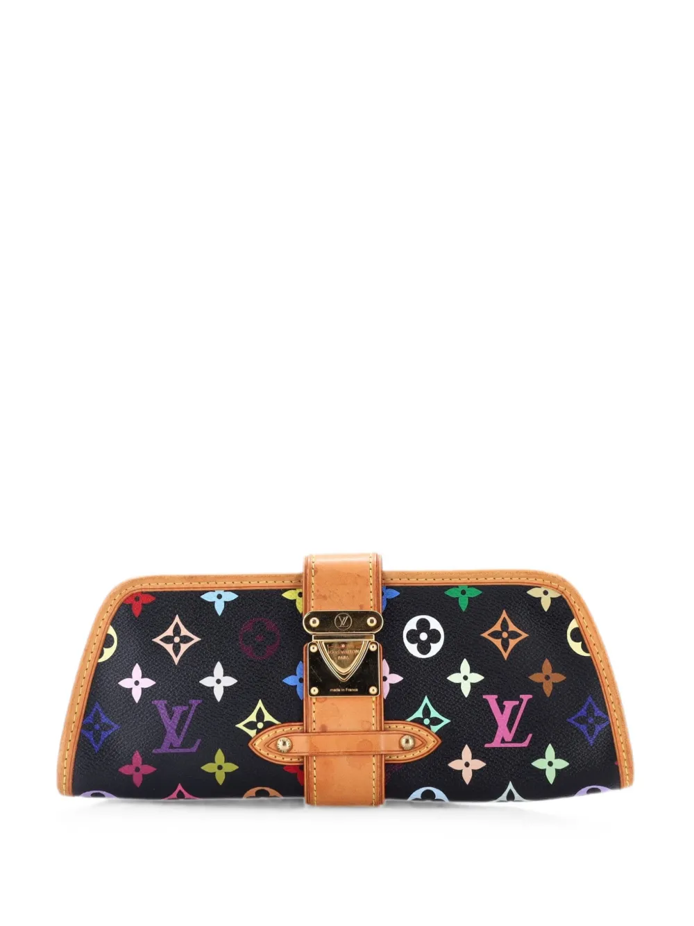 Louis Vuitton Pre-Owned Shirley Handbag Monogram Multicolor clutch bag - Schwarz