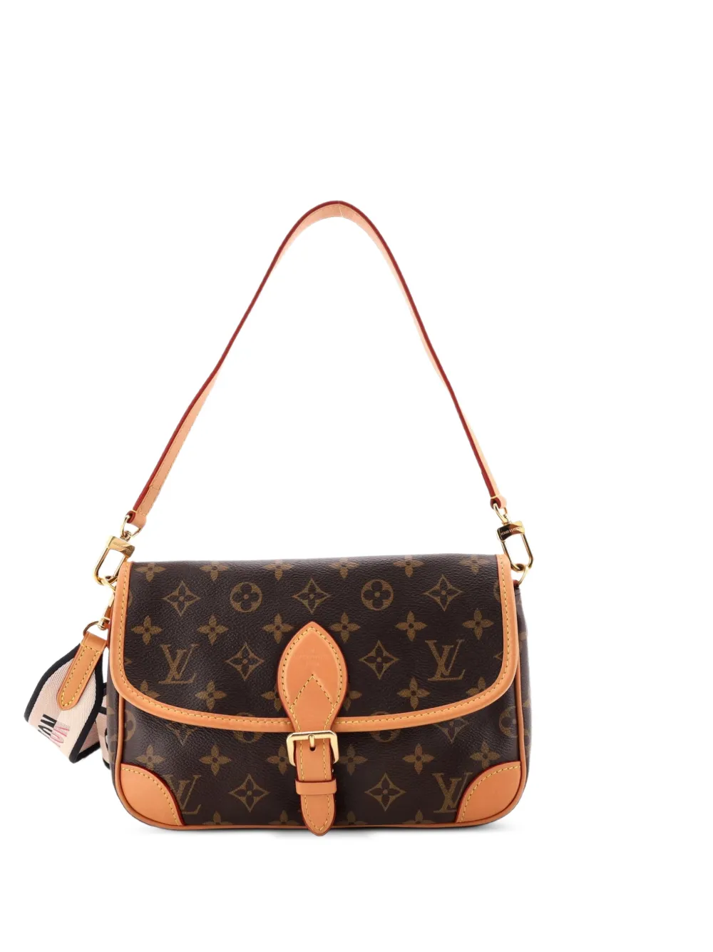 Louis Vuitton Pre-Owned Diane NM Handbag Monogram Canvas crossbody bag - Marrone