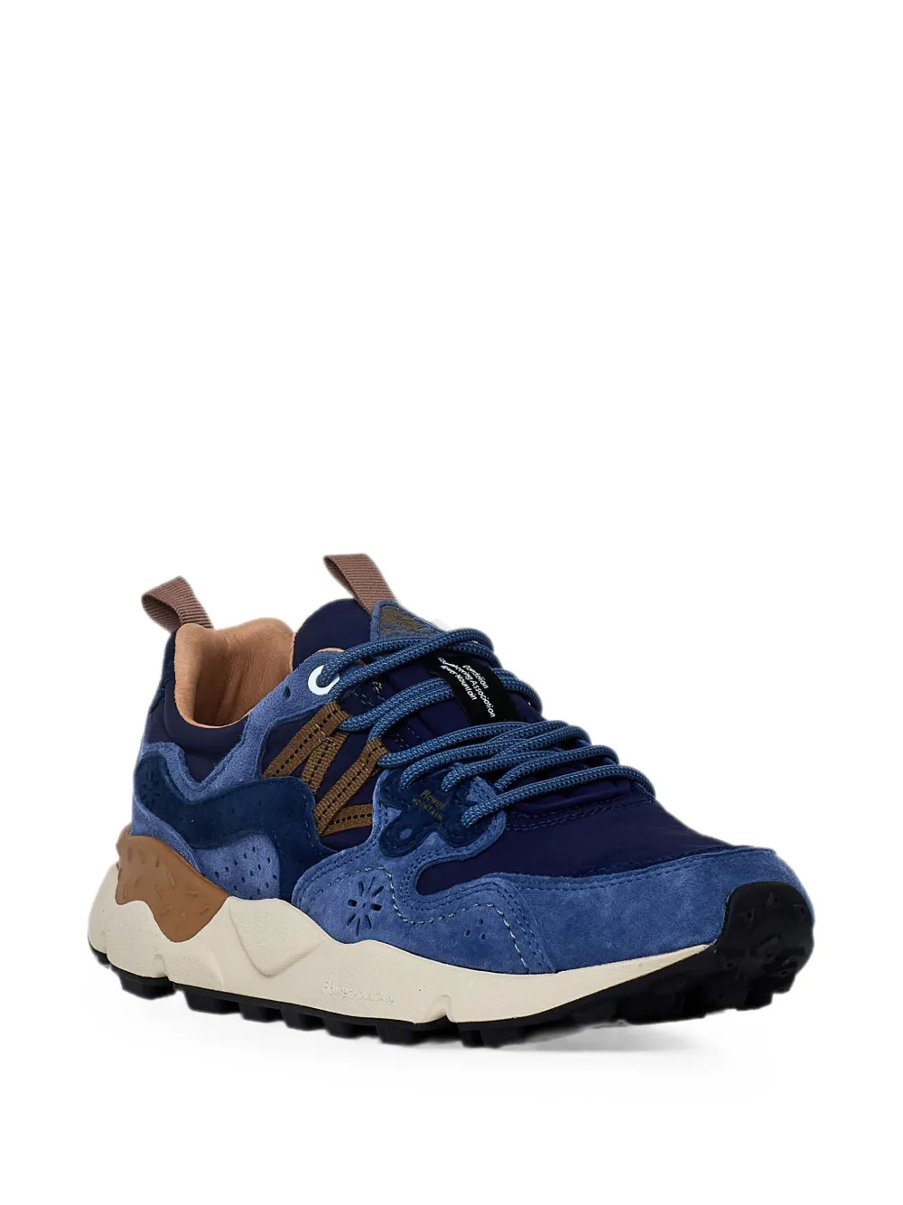FLOWER MOUNTAIN Yamano 3 suede sneakers Blauw