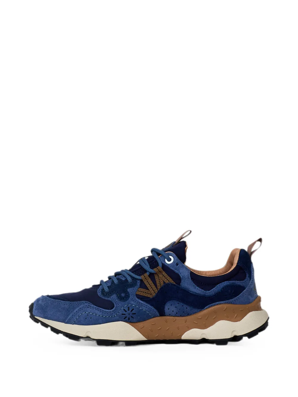 FLOWER MOUNTAIN Yamano 3 suede sneakers Blauw