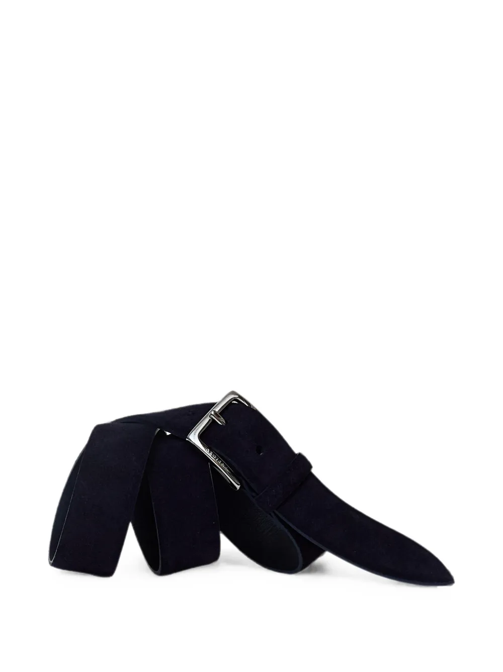 Orciani Amalfi suède riem Blauw